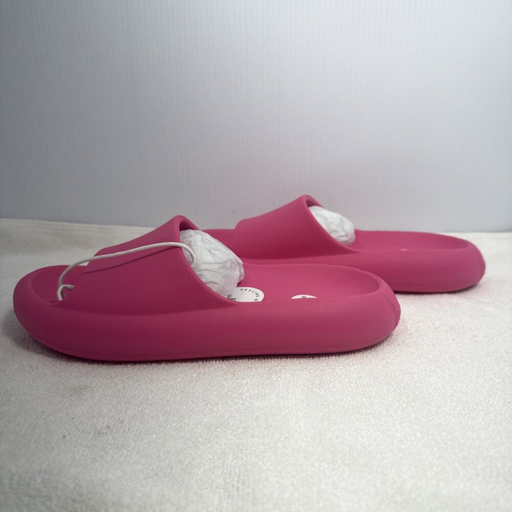 POSEE Pillow Slippers Slide New Trendy Cat Claw EVA Sl Non-Slip 7-7.5  Slippers